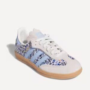 Samba OG x Liberty London Comfort Closure Elastic Lace Shoes Kids